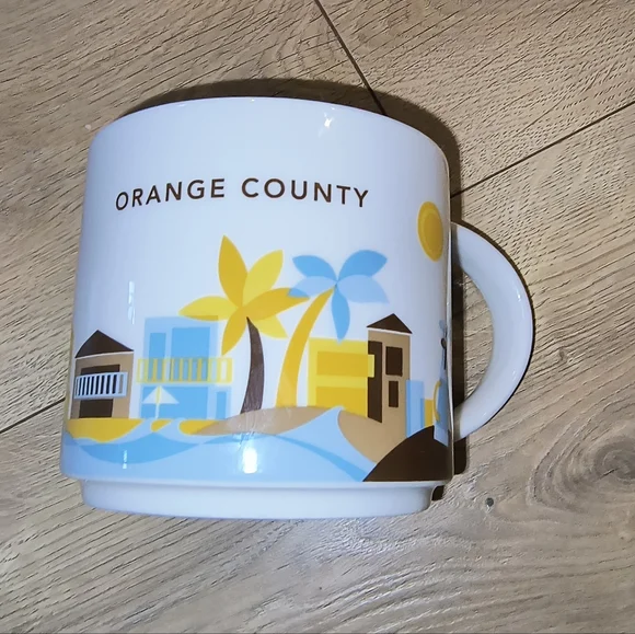 Starbucks Orange County "You Are Here" Collection Limited Edition Mug 14 Oz - Picture 4 of 11